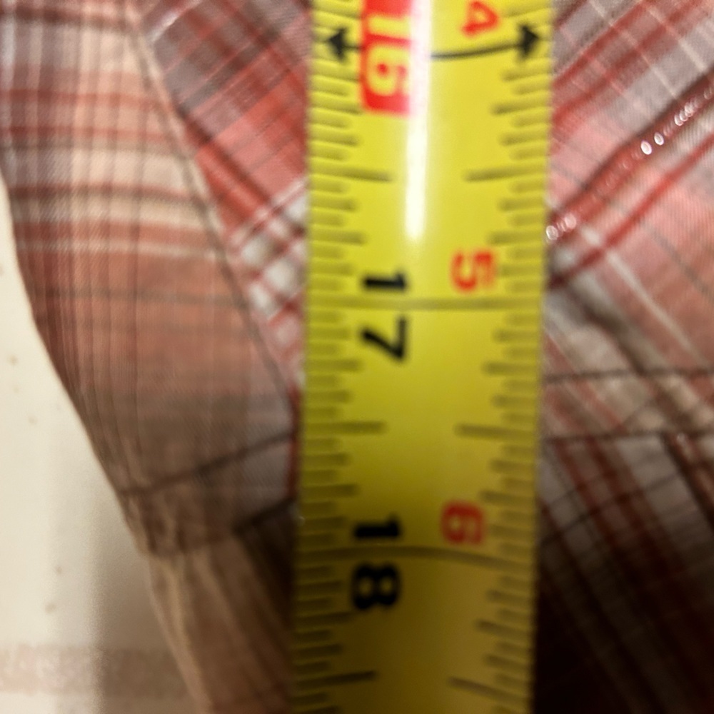 Rustler by Wrangler Men’s small pearl button up short sleeve - Picture 6 of 6